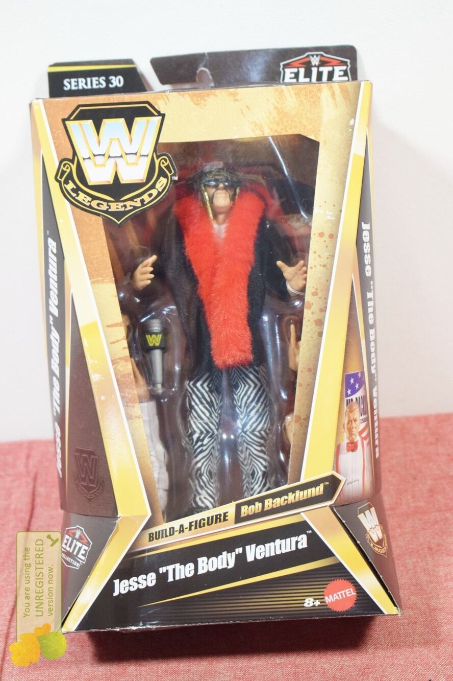 WWE Elite Legends Jesse The Body Ventura Action Figure Series 30